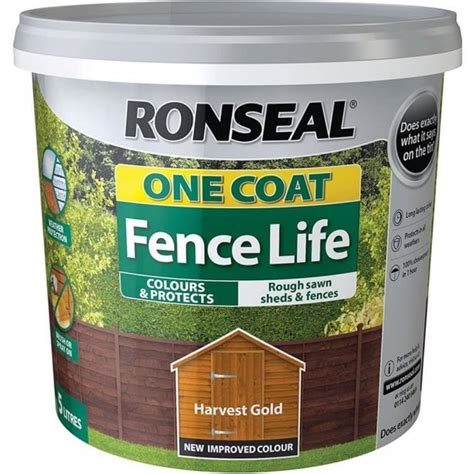 ronseal harvest gold b&m.